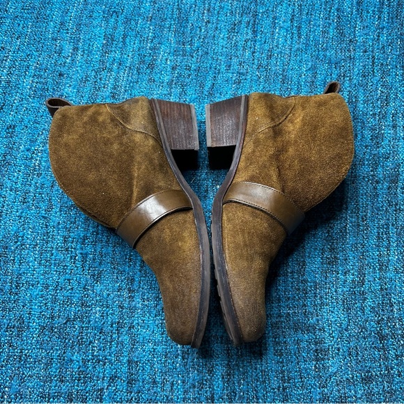 UGG Wright Belted Leather Boots in Brown - Picture 6 of 9